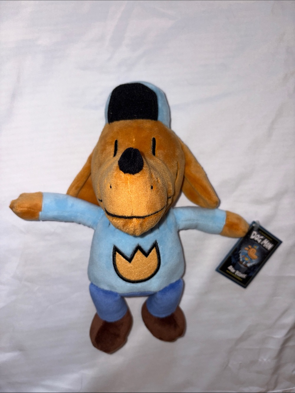 NWT! Dog Man 9” Plush Character Stuffed Toy Character Dav Pilkey